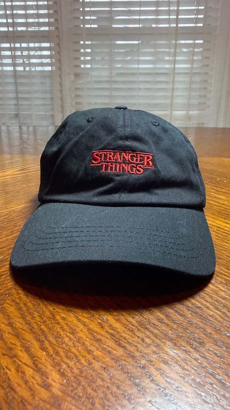 Loungefly Stranger Things Netflix Logo Baseball Hat Cap Adjustable Strap
